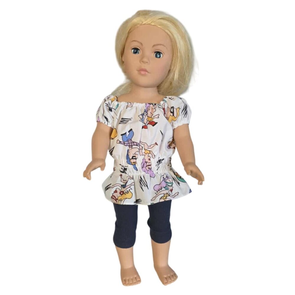 EUC Madame Alexander 18" Play Doll with closing eyes